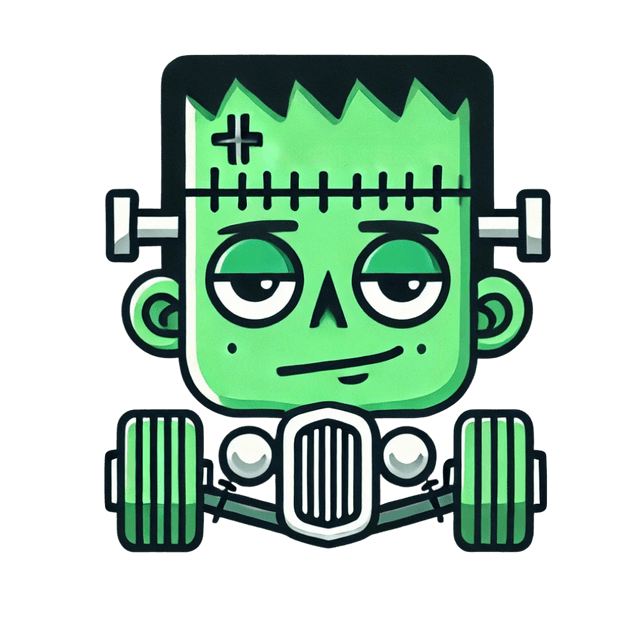 Frickinstein, the lab's resident mad scientist